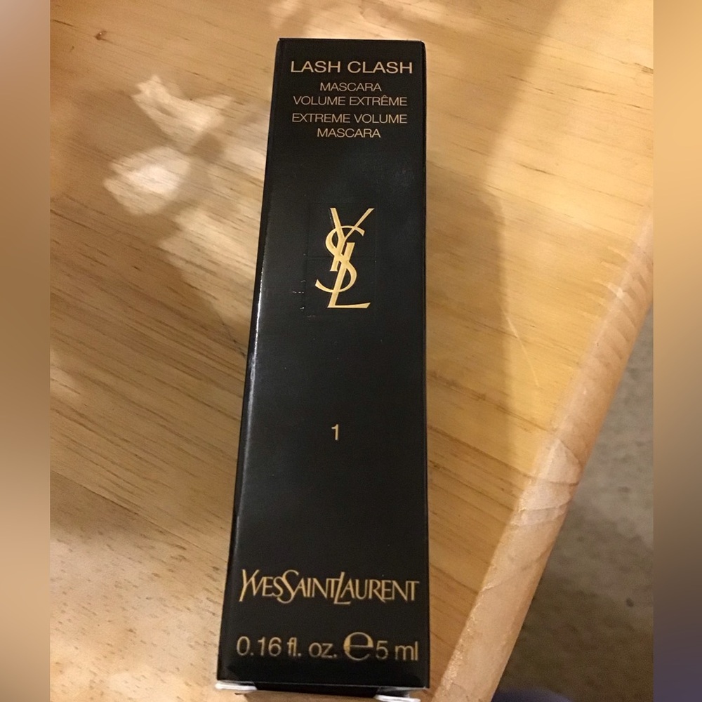 YSL LASH CLASH EXTREME VOLUME NOIR BLACK MASCARA NIB